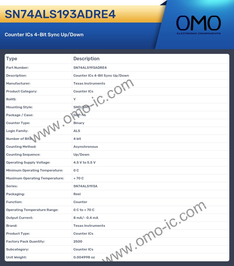 SN74ALS193ADRE4