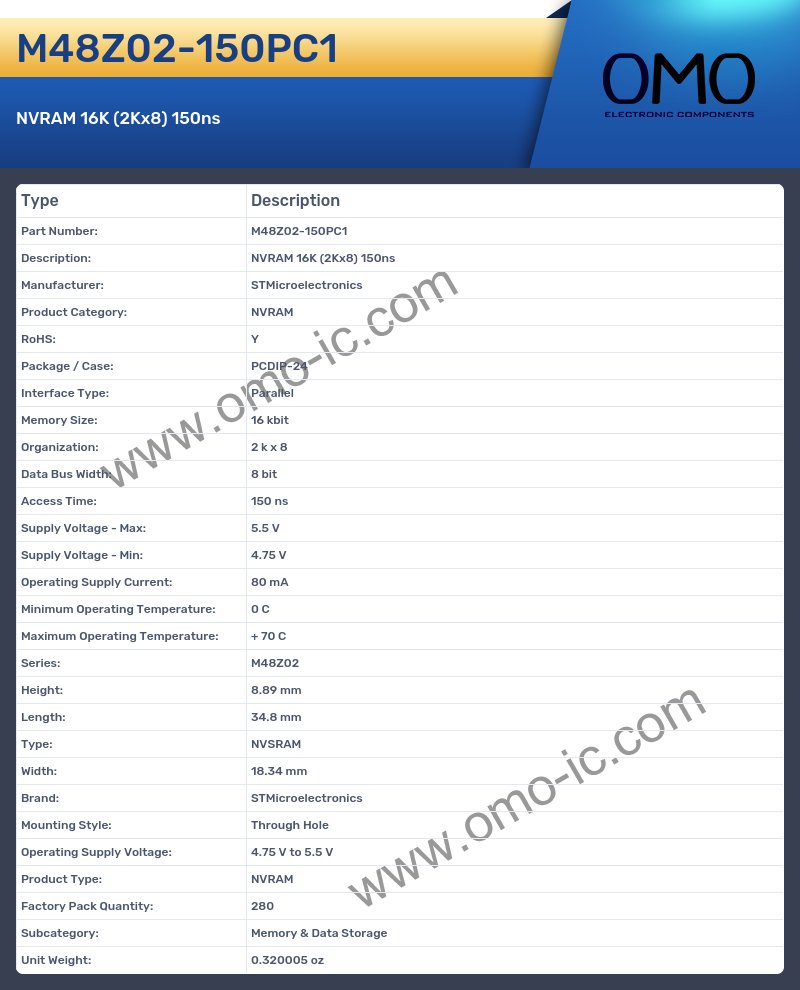 M48Z02-150PC1