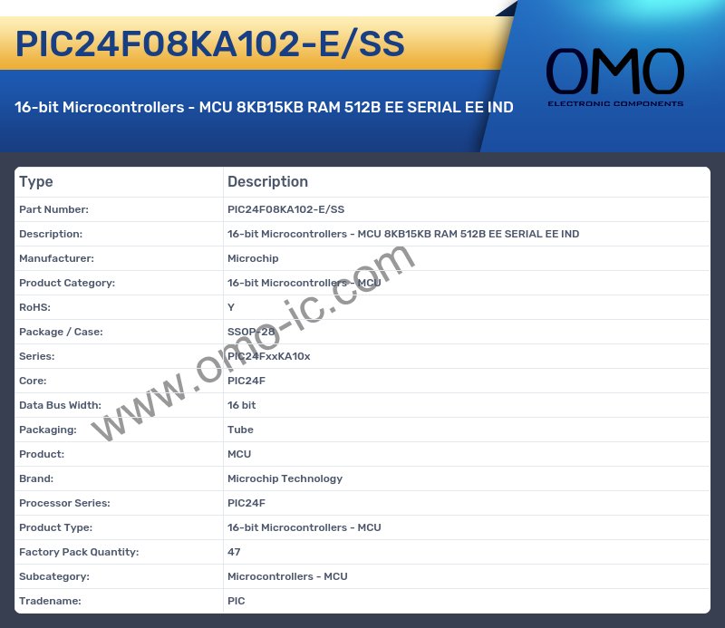 PIC24F08KA102-E/SS