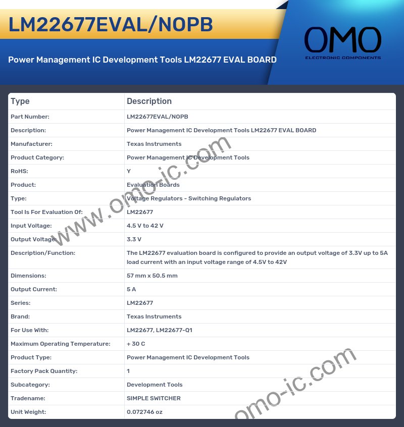 LM22677EVAL/NOPB