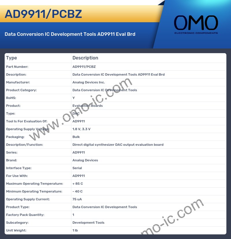 AD9911/PCBZ