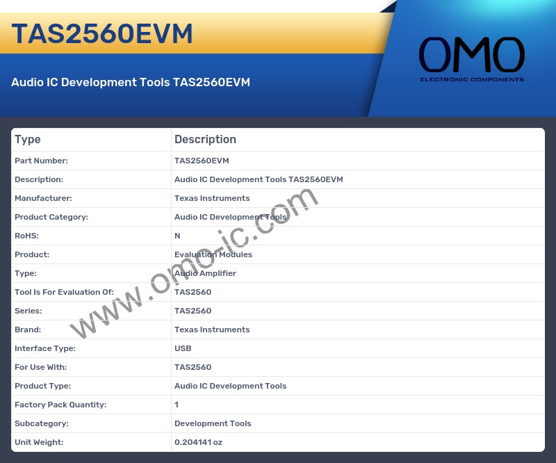 TAS2560EVM