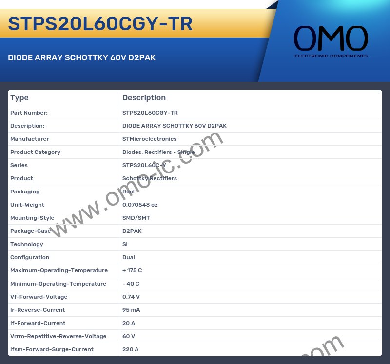 STPS20L60CGY-TR