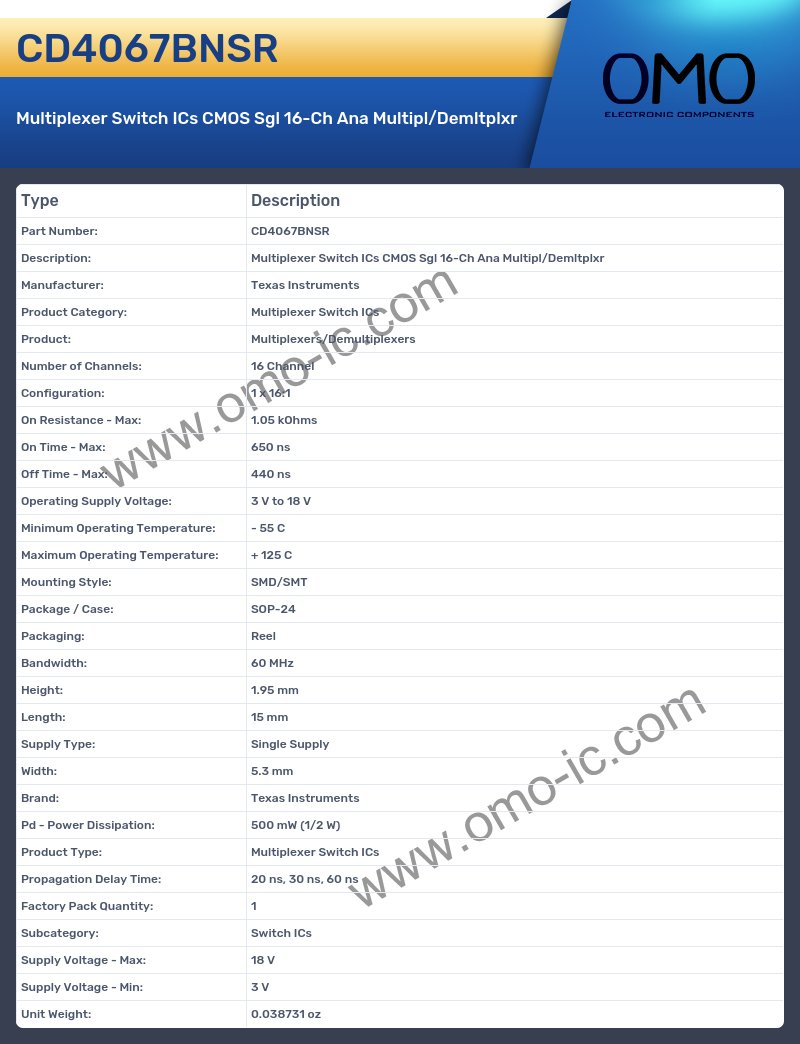 CD4067BNSR