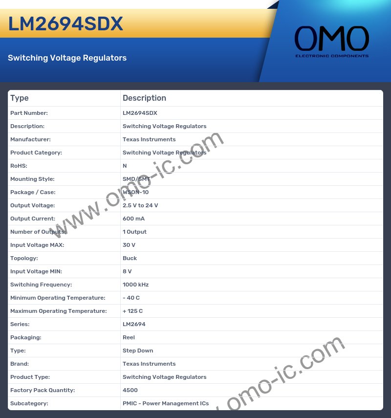 LM2694SDX