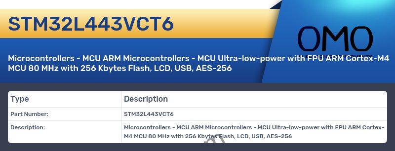 STM32L443VCT6