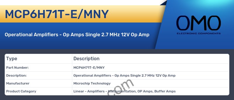MCP6H71T-E/MNY