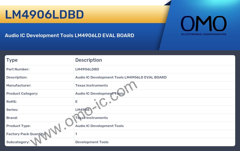 LM4906LDBD