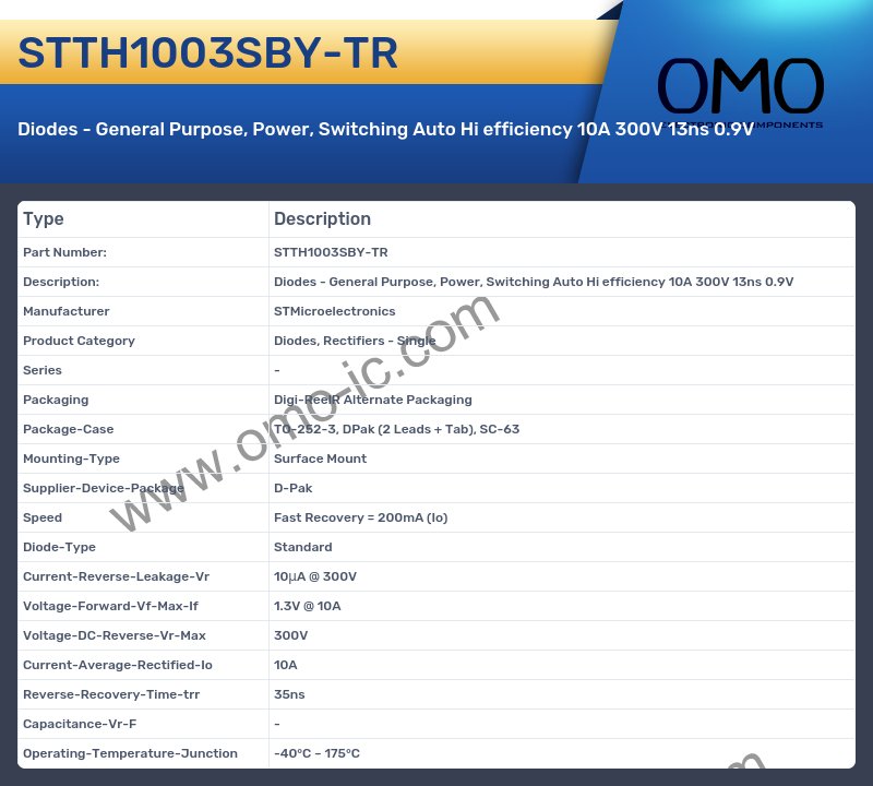 STTH1003SBY-TR