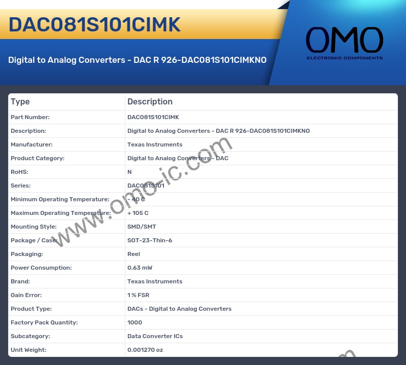 DAC081S101CIMK