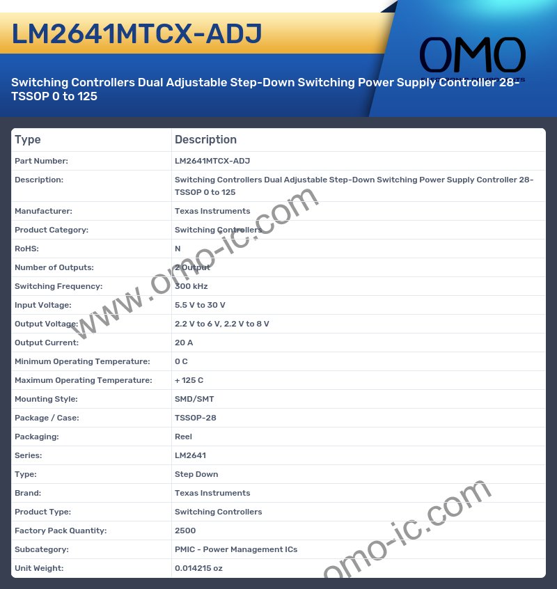 LM2641MTCX-ADJ