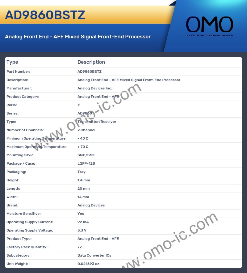 AD9860BSTZ