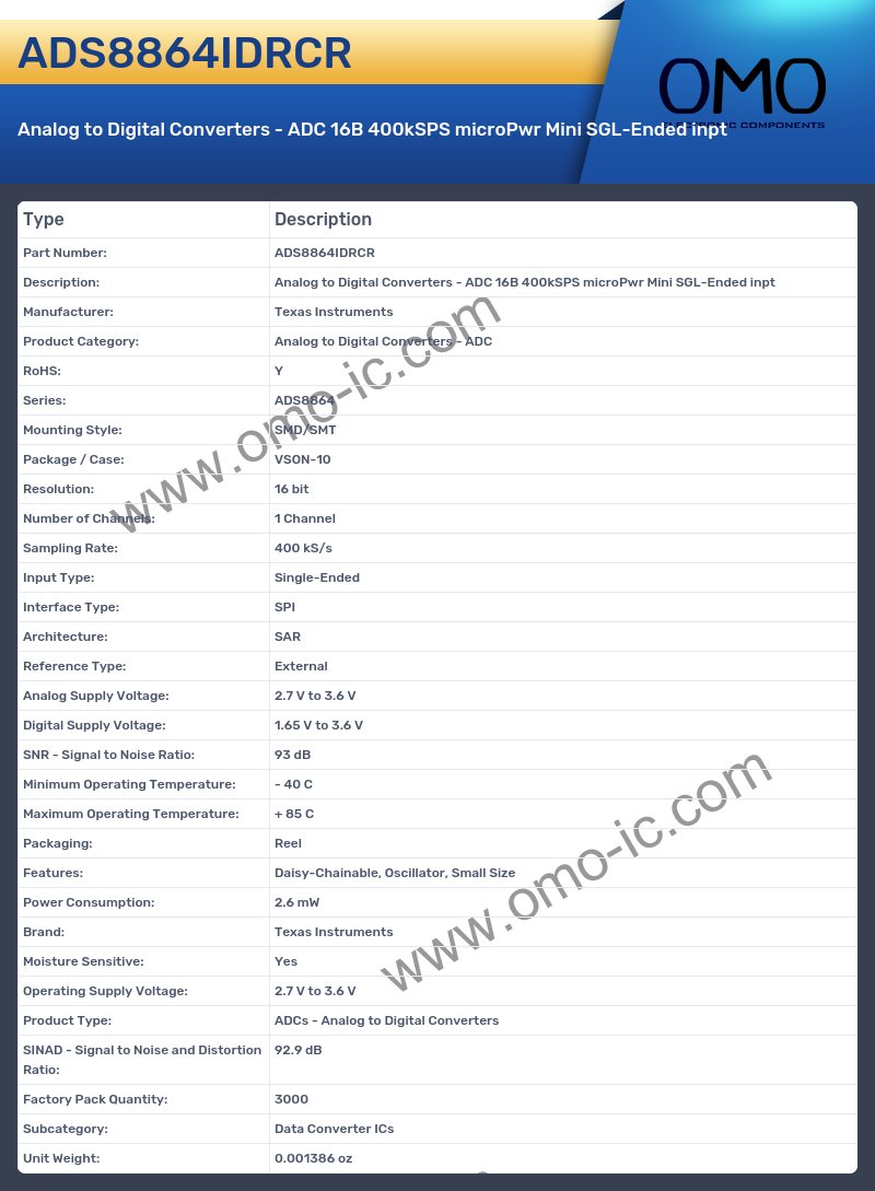 ADS8864IDRCR