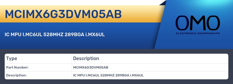 MCIMX6G3DVM05AB
