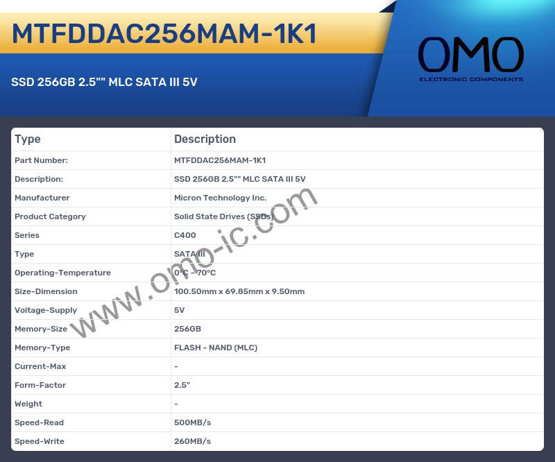 MTFDDAC256MAM-1K1