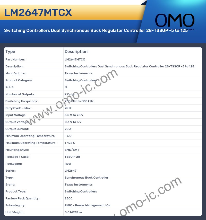 LM2647MTCX