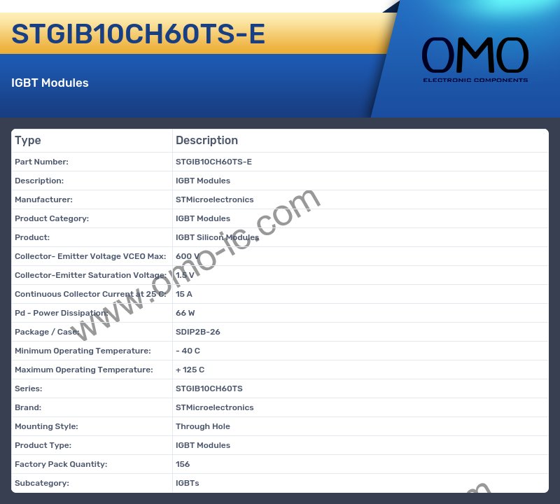STGIB10CH60TS-E