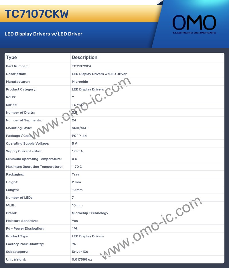 TC7107CKW