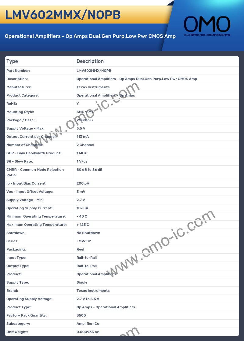LMV602MMX/NOPB