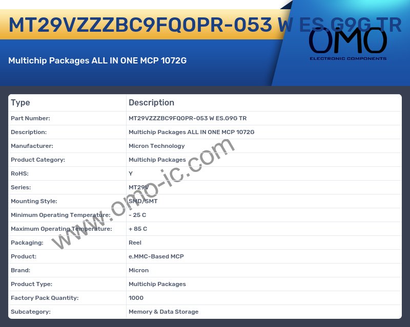 MT29VZZZBC9FQOPR-053 W ES.G9G TR