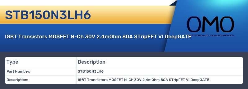 STB150N3LH6