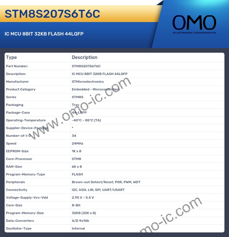 STM8S207S6T6C