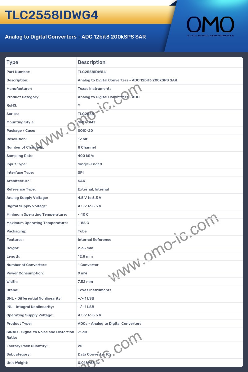 TLC2558IDWG4