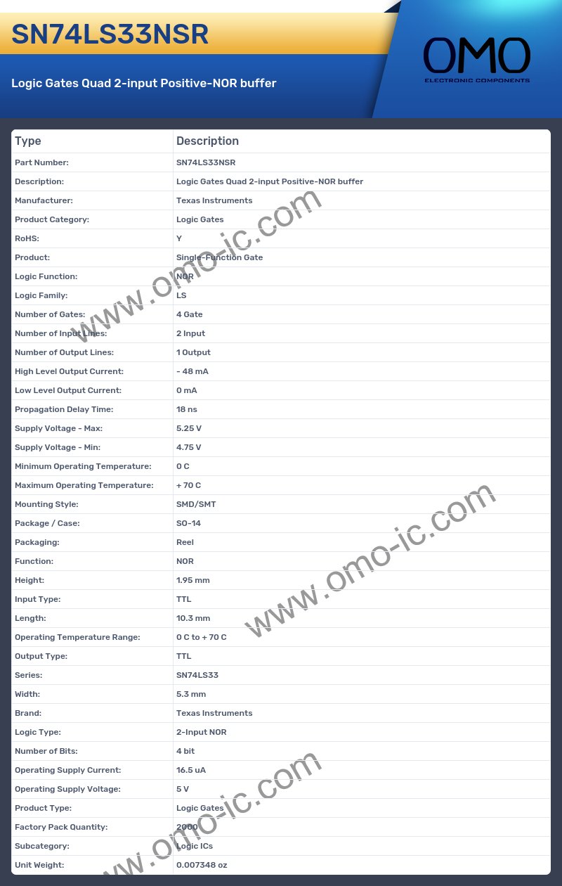 SN74LS33NSR