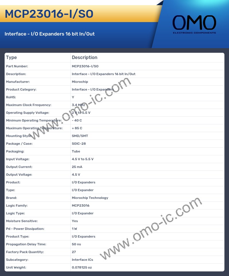 MCP23016-I/SO