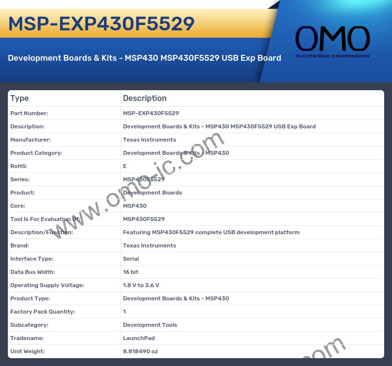 MSP-EXP430F5529