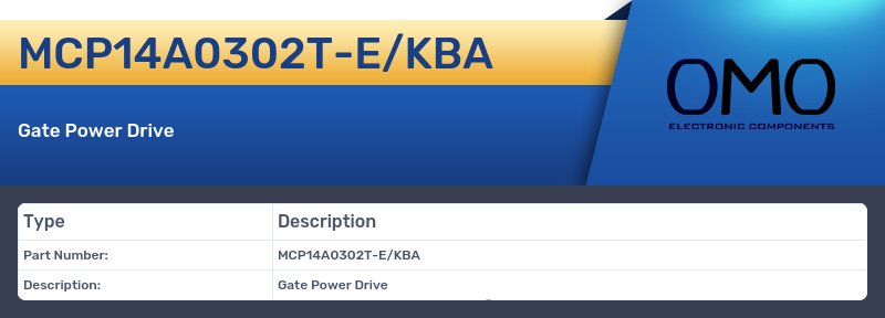 MCP14A0302T-E/KBA
