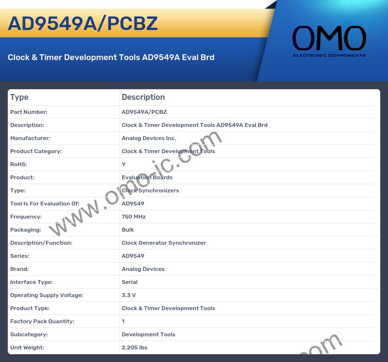 AD9549A/PCBZ