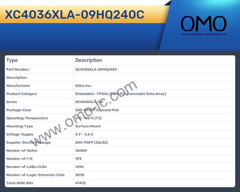 XC4036XLA-09HQ240C