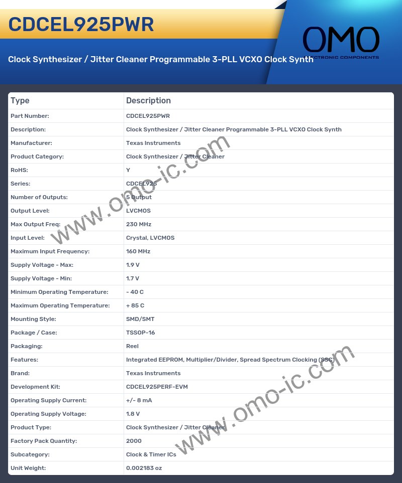 CDCEL925PWR