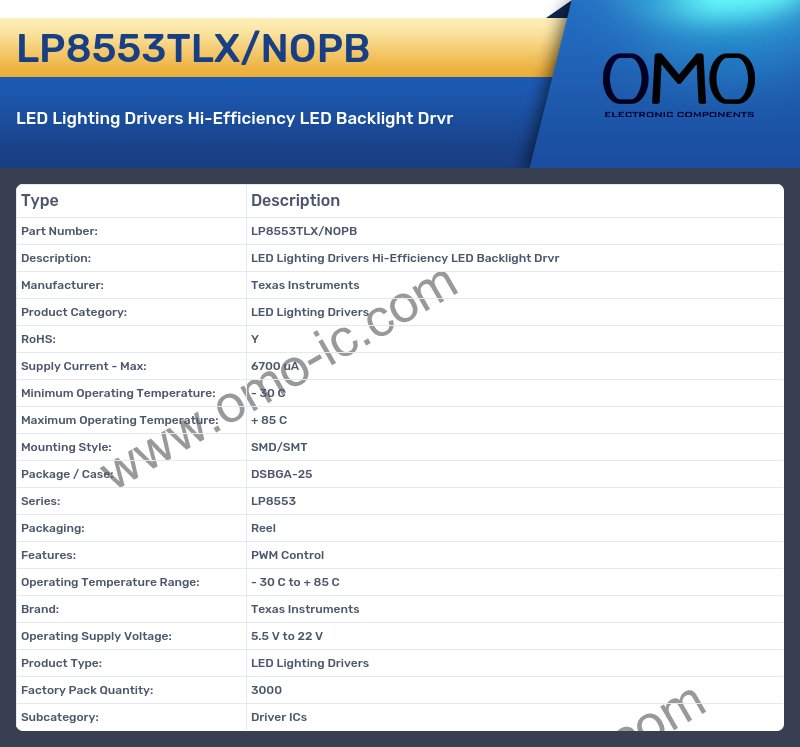 LP8553TLX/NOPB