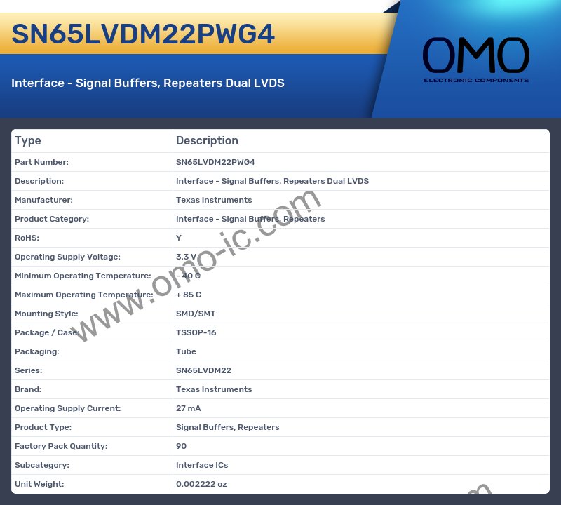 SN65LVDM22PWG4