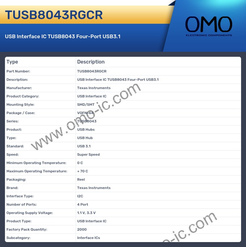 TUSB8043RGCR