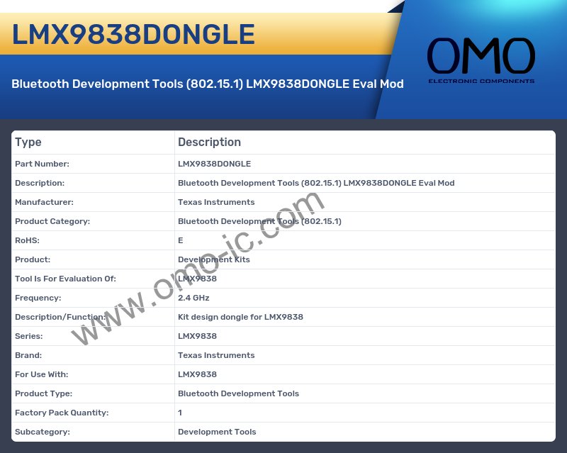LMX9838DONGLE