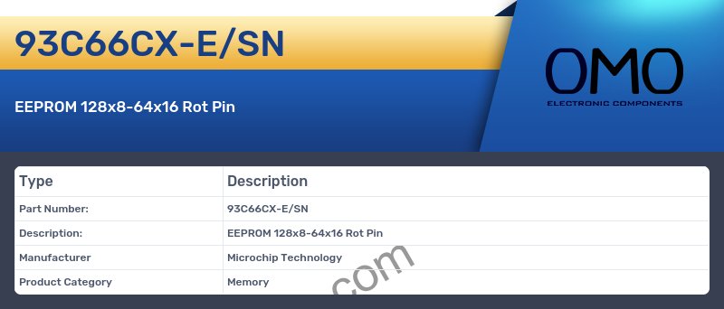 93C66CX-E/SN