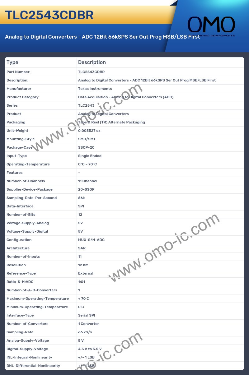TLC2543CDBR