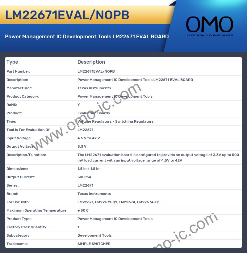 LM22671EVAL/NOPB