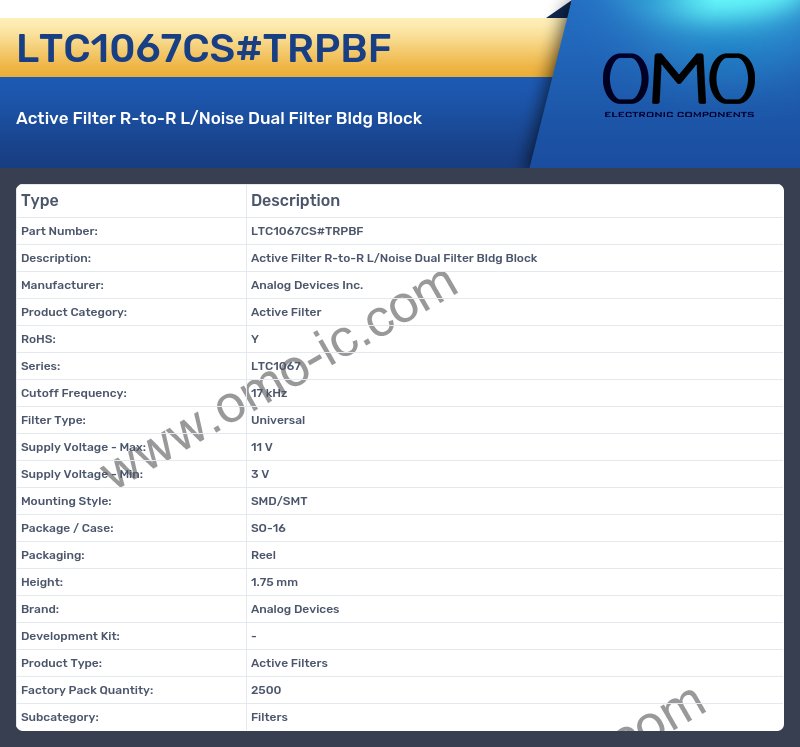 LTC1067CS#TRPBF