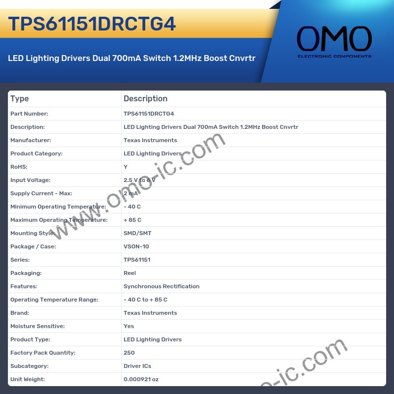 TPS61151DRCTG4