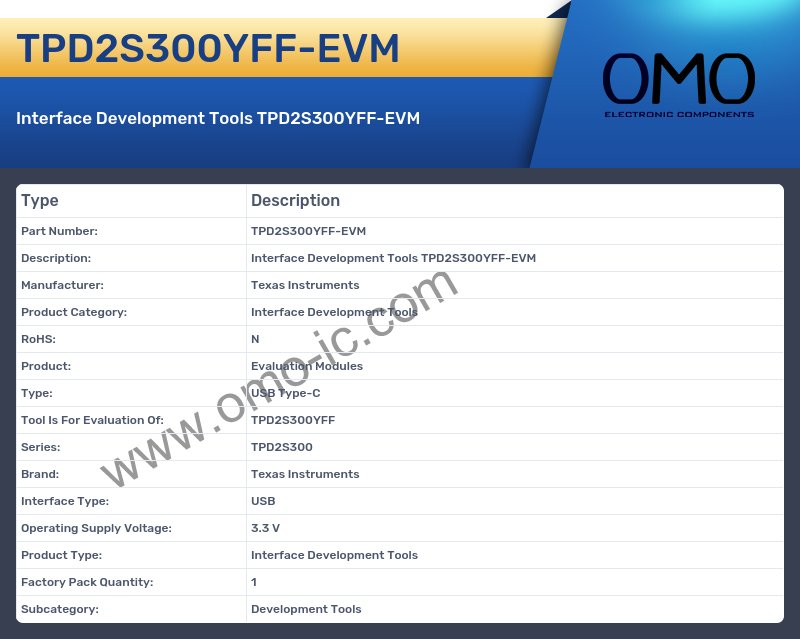 TPD2S300YFF-EVM