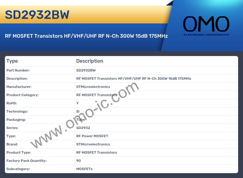 SD2932BW