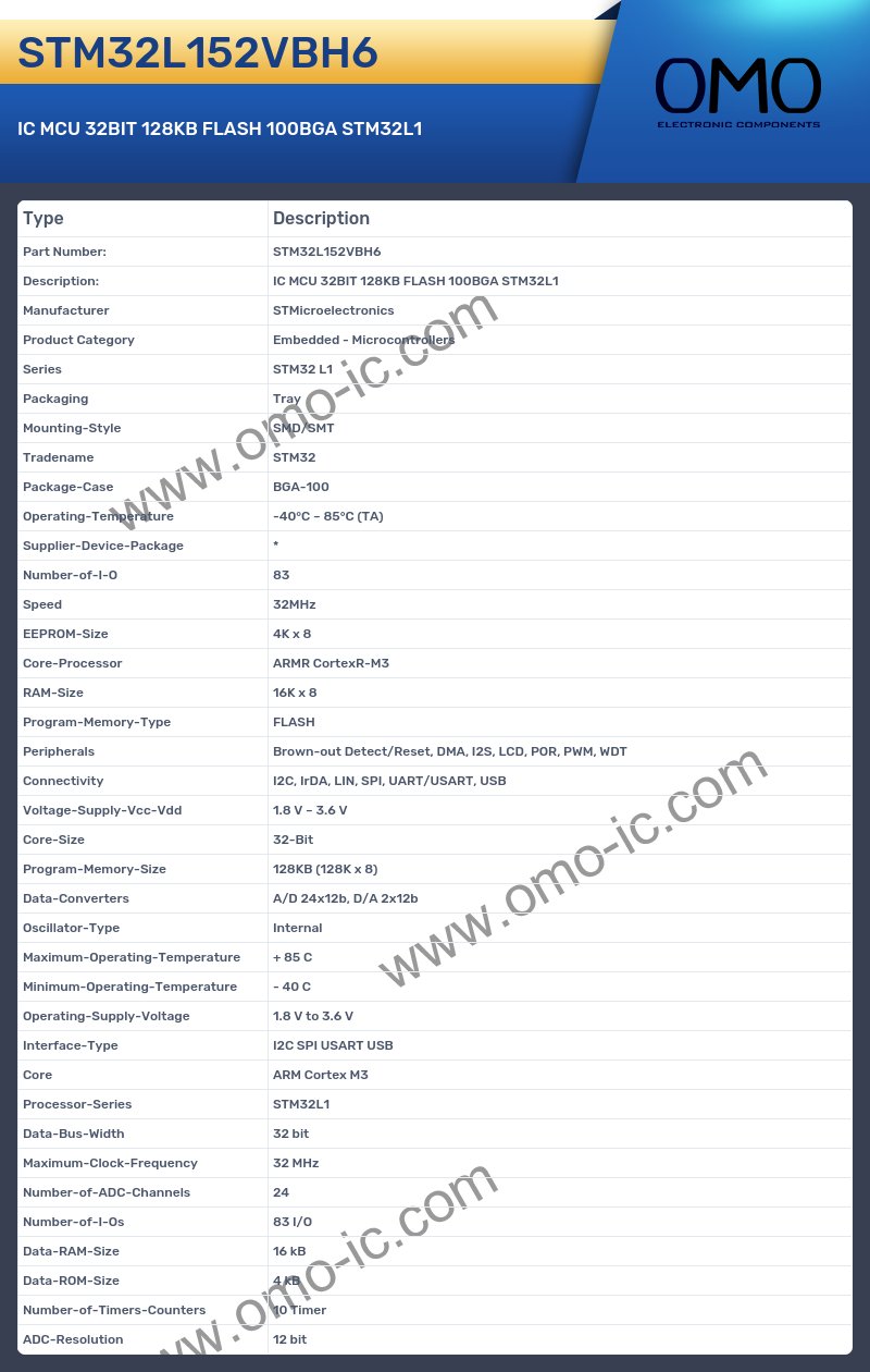 STM32L152VBH6
