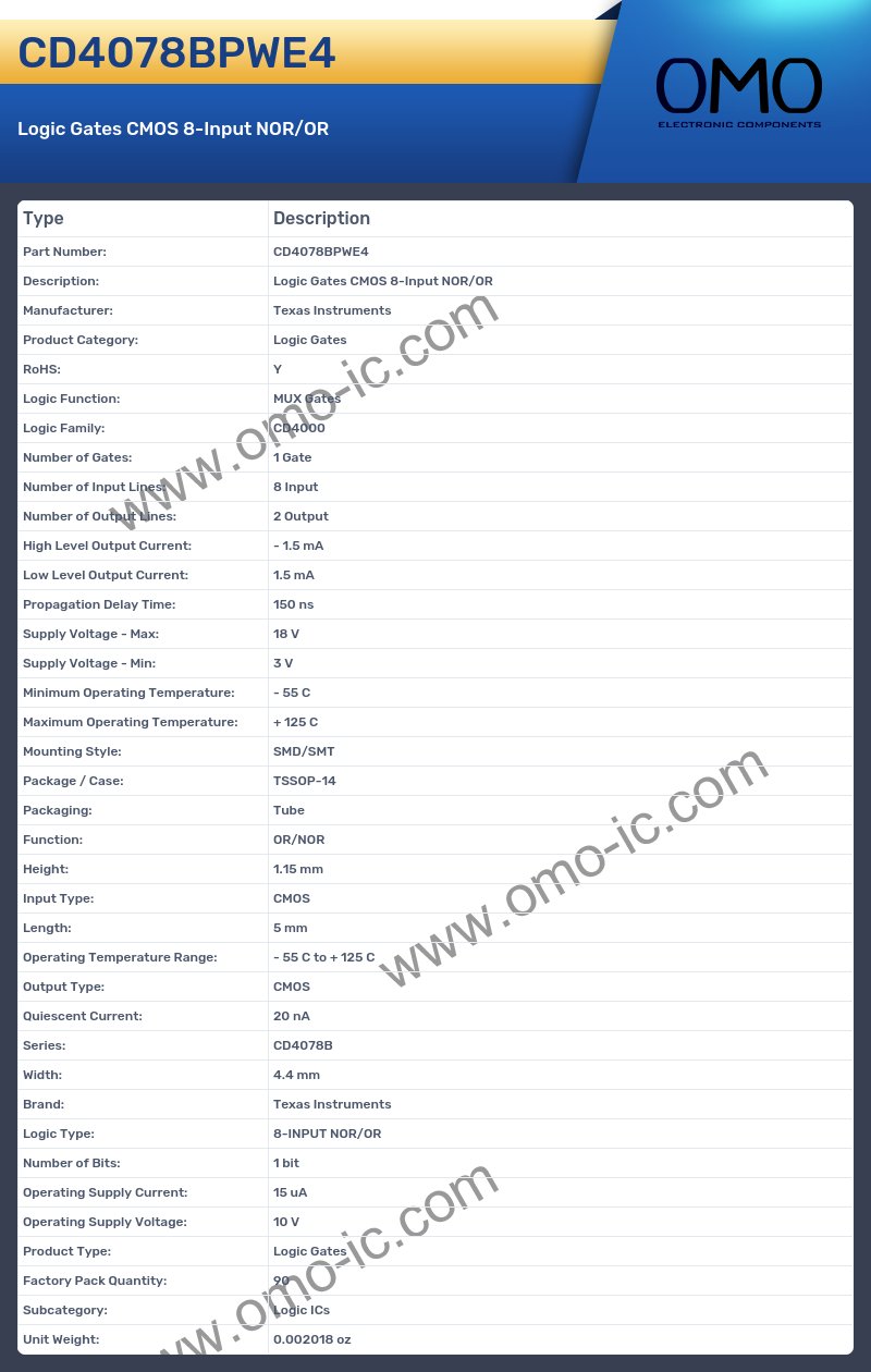 CD4078BPWE4