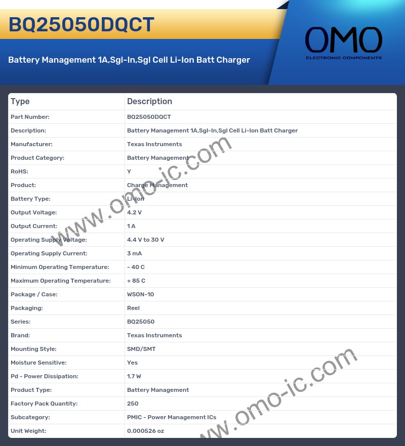 BQ25050DQCT