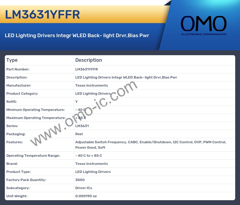 LM3631YFFR