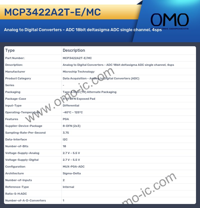 MCP3422A2T-E/MC